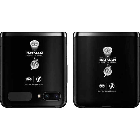 DC Comics The Flash Movie: Batman Flash Future & Past Galaxy Z Flip Skin