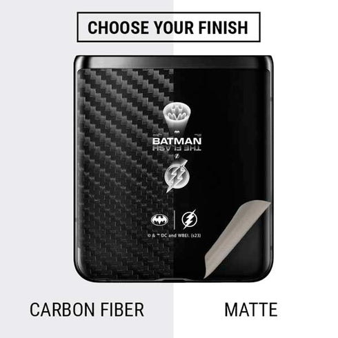 DC Comics The Flash Movie: Batman Flash Future & Past Galaxy Z Flip Skin