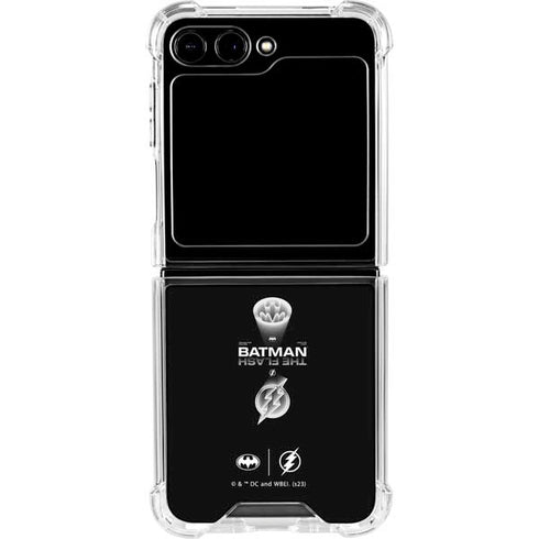 DC Comics The Flash Movie: Batman Flash Future & Past Galaxy Z Flip6 Clear Case