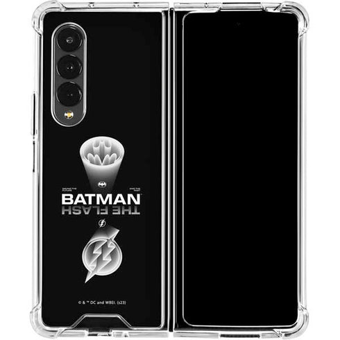 DC Comics The Flash Movie: Batman Flash Future & Past Galaxy Z Fold4 5G Clear Case