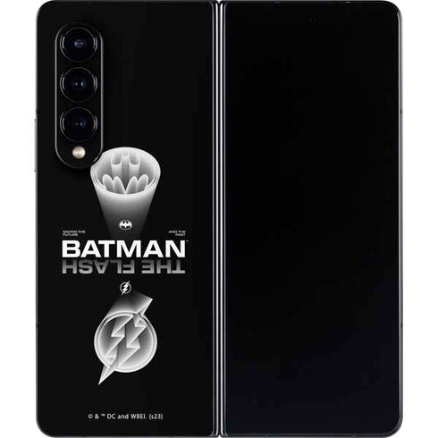 DC Comics The Flash Movie: Batman Flash Future & Past Galaxy Z Fold4 5G Skin