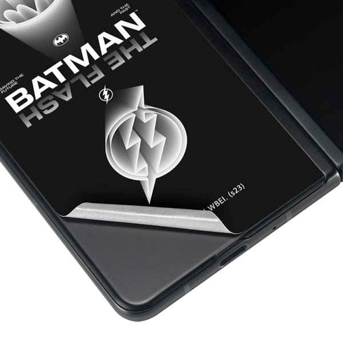 DC Comics The Flash Movie: Batman Flash Future & Past Galaxy Z Fold4 5G Skin