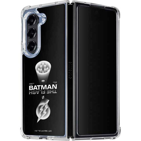 DC Comics The Flash Movie: Batman Flash Future & Past Galaxy Z Fold5 5G Clear Case