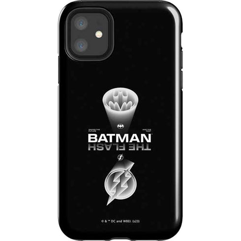DC Comics The Flash Movie: Batman Flash Future & Past iPhone 11 Impact Case