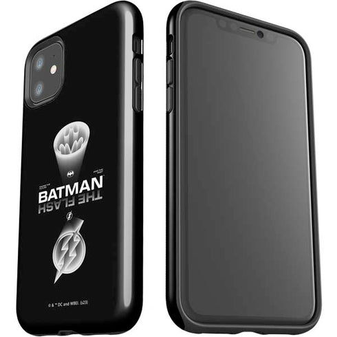 DC Comics The Flash Movie: Batman Flash Future & Past iPhone 11 Impact Case