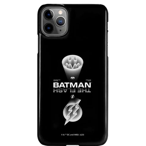DC Comics The Flash Movie: Batman Flash Future & Past iPhone Cases