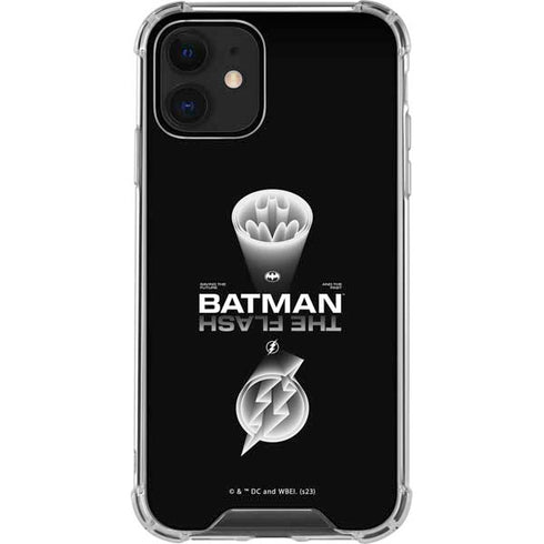 DC Comics The Flash Movie: Batman Flash Future & Past iPhone 12 Clear Case
