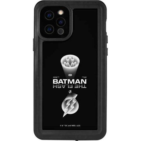 DC Comics The Flash Movie: Batman Flash Future & Past iPhone 12 Pro Waterproof Case