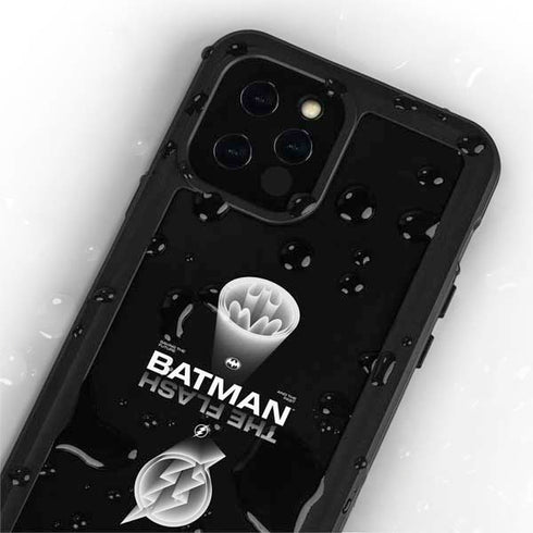 DC Comics The Flash Movie: Batman Flash Future & Past iPhone 12 Pro Waterproof Case