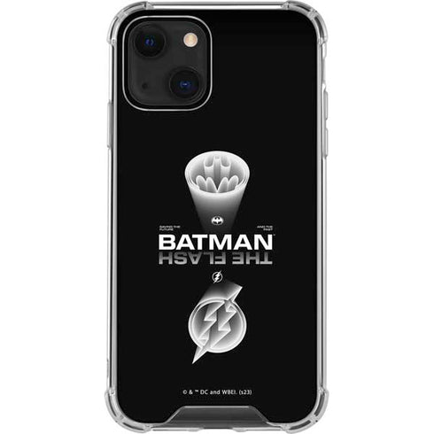 DC Comics The Flash Movie: Batman Flash Future & Past iPhone 13 Mini Clear Case