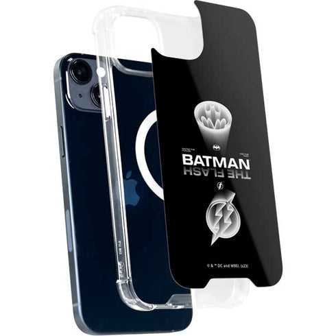 DC Comics The Flash Movie: Batman Flash Future & Past iPhone 14 MagSafe Case