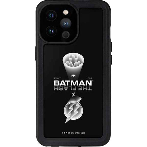 DC Comics The Flash Movie: Batman Flash Future & Past iPhone 14 Pro Max Waterproof Case