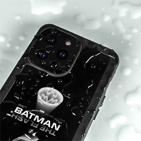 DC Comics The Flash Movie: Batman Flash Future & Past iPhone 14 Pro Max Waterproof Case