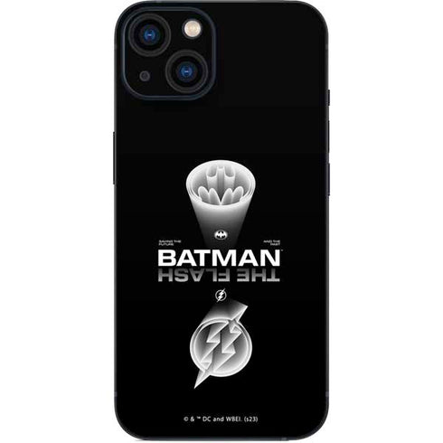 DC Comics The Flash Movie: Batman Flash Future & Past iPhone 14 Skin