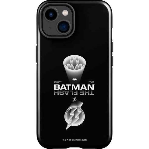 DC Comics The Flash Movie: Batman Flash Future & Past iPhone 15 Impact Case