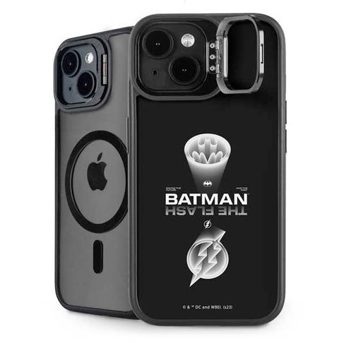 DC Comics The Flash Movie: Batman Flash Future & Past iPhone 15 Plus Kickstand Case