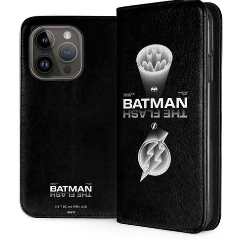 DC Comics The Flash Movie: Batman Flash Future & Past iPhone 15 Pro Folio Case