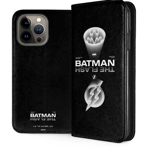 DC Comics The Flash Movie: Batman Flash Future & Past iPhone 15 Pro Max Folio Case