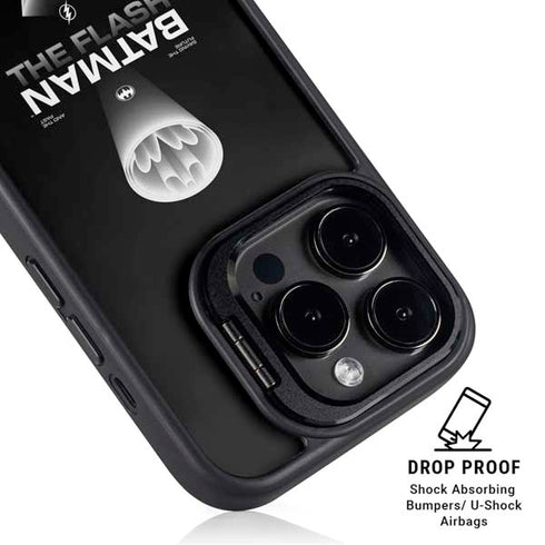 DC Comics The Flash Movie: Batman Flash Future & Past iPhone 15 Pro Max Kickstand Case