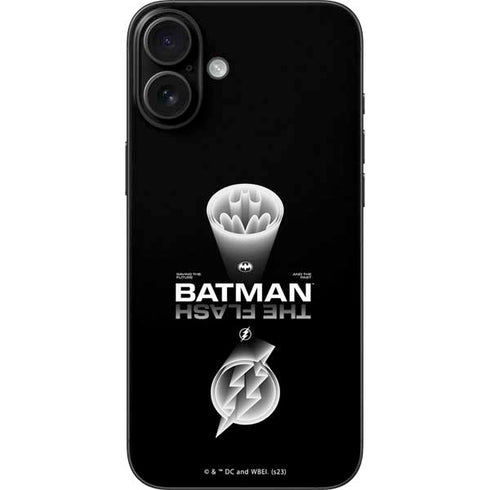 DC Comics The Flash Movie: Batman Flash Future & Past iPhone 16 Plus Skin