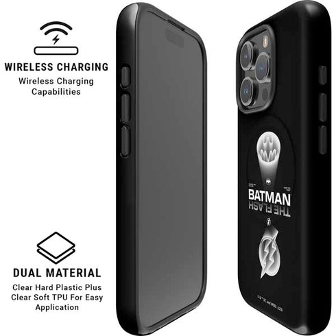 DC Comics The Flash Movie: Batman Flash Future & Past iPhone 16 Pro Max Magsafe Impact Case