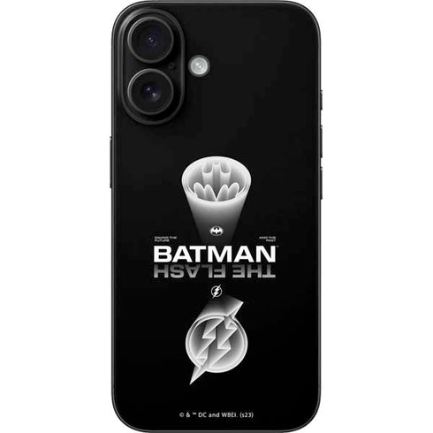 DC Comics The Flash Movie: Batman Flash Future & Past iPhone 16 Skin