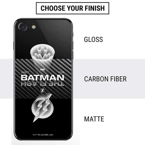 DC Comics The Flash Movie: Batman Flash Future & Past iPhone SE (2nd & 3rd Gen) Skin