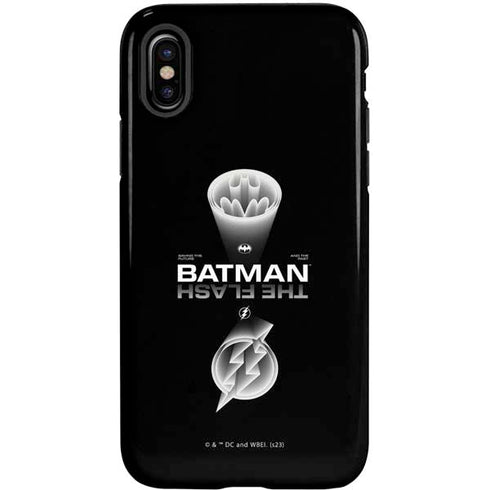 DC Comics The Flash Movie: Batman Flash Future & Past iPhone X Pro Case