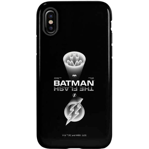 DC Comics The Flash Movie: Batman Flash Future & Past iPhone XS Pro Case