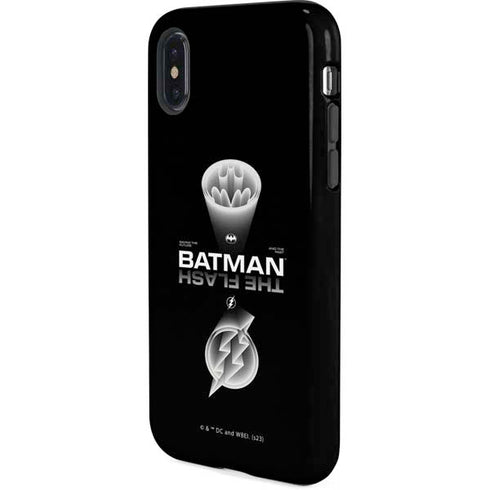 DC Comics The Flash Movie: Batman Flash Future & Past iPhone XS Pro Case