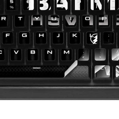 DC Comics The Flash Movie: Batman Flash Future & Past K95 RGB PLATINUM Mechanical Gaming Keyboard Skin