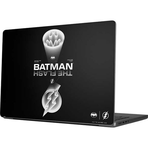 DC Comics The Flash Movie: Batman Flash Future & Past MacBook Pro 14in (2021-24) Skin