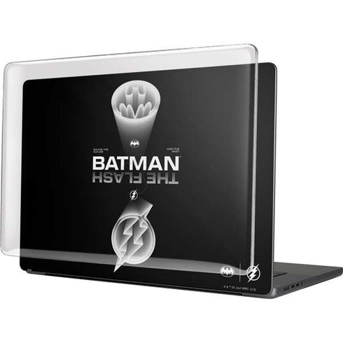 DC Comics The Flash Movie: Batman Flash Future & Past MacBook Pro 16in (2021-25) Case plus Skin