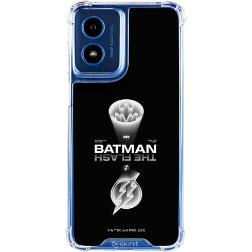 DC Comics The Flash Movie: Batman Flash Future & Past Moto G 5G (2024) Clear Case