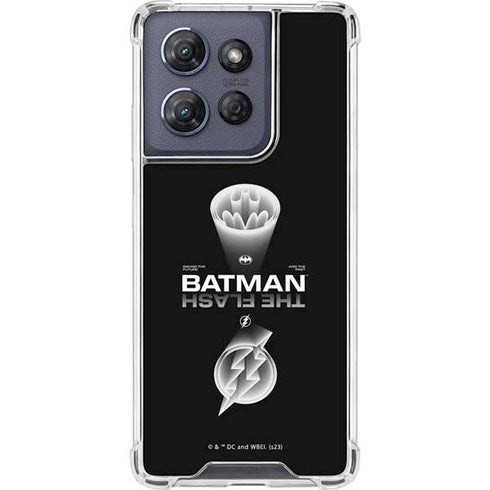 DC Comics The Flash Movie: Batman Flash Future & Past Moto G Power 5G (2025) Clear Case