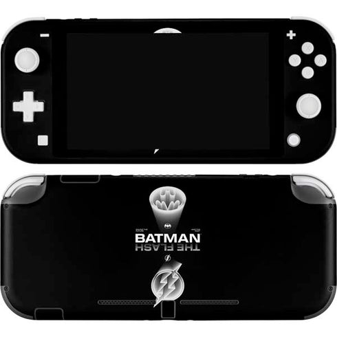 DC Comics The Flash Movie: Batman Flash Future & Past Nintendo Switch Lite Skin