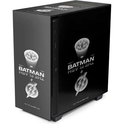 DC Comics The Flash Movie: Batman Flash Future & Past NZXT H510 Compact ATX Mid-Tower Case Skin