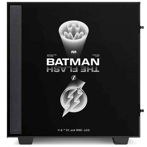 DC Comics The Flash Movie: Batman Flash Future & Past NZXT H510 Compact ATX Mid-Tower Case Skin
