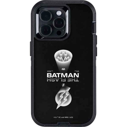 DC Comics The Flash Movie: Batman Flash Future & Past Otterbox Defender iPhone Skin