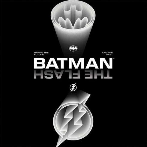 DC Comics The Flash Movie: Batman Flash Future & Past PlayStation 4 Gold Wireless Headset Skin
