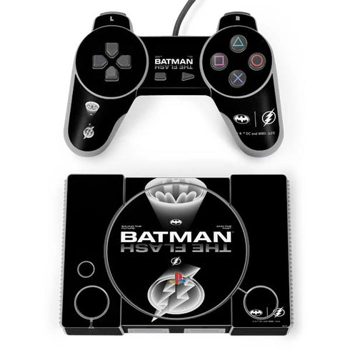 DC Comics The Flash Movie: Batman Flash Future & Past PlayStation Classic Bundle Skin