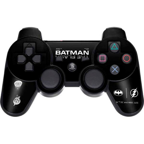 DC Comics The Flash Movie: Batman Flash Future & Past PS3 Dual Shock wireless controller Skin