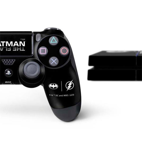 DC Comics The Flash Movie: Batman Flash Future & Past PS4 Console and Controller Bundle Skin
