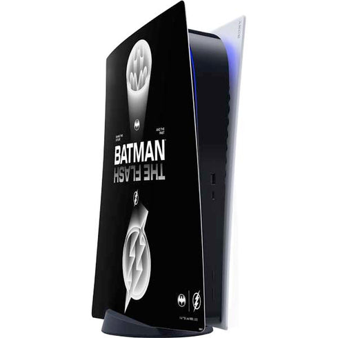 DC Comics The Flash Movie: Batman Flash Future & Past PS5 Digital Edition Console Skin