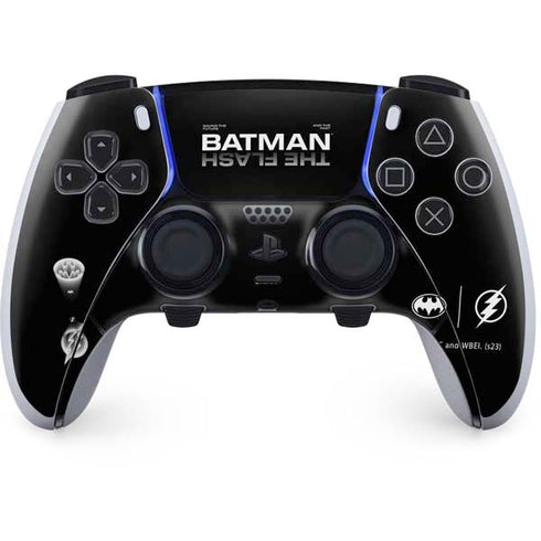 DC Comics The Flash Movie: Batman Flash Future & Past PS5 DualSense Edge Pro Controller Skin