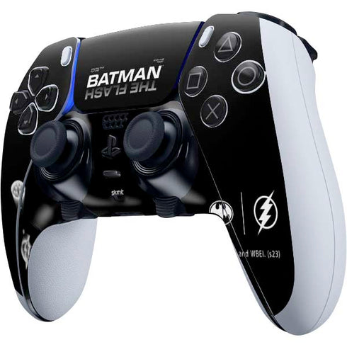 DC Comics The Flash Movie: Batman Flash Future & Past PS5 DualSense Edge Pro Controller Skin