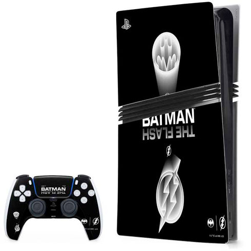 DC Comics The Flash Movie: Batman Flash Future & Past PS5 Pro Bundle Skin