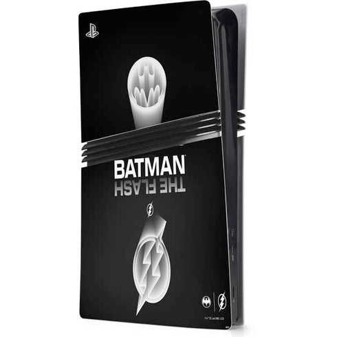 DC Comics The Flash Movie: Batman Flash Future & Past PS5 Pro Console Skin