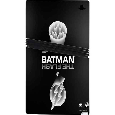 DC Comics The Flash Movie: Batman Flash Future & Past PS5 Pro Console Skin