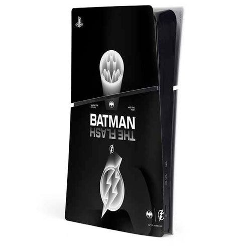 DC Comics The Flash Movie: Batman Flash Future & Past PS5 Slim Digital Edition Console Skin